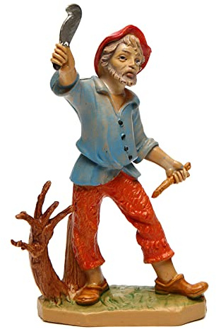 Holyart Holzfäller für 10 cm Krippe