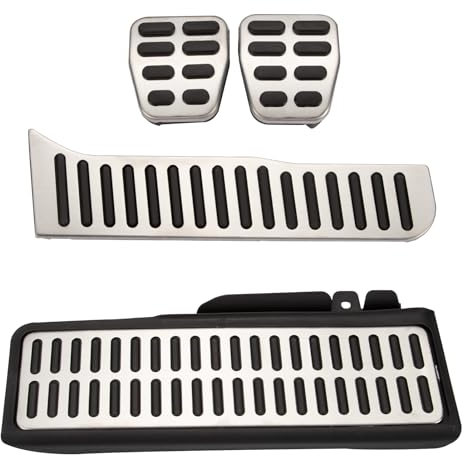 MangWany Set di pedali per frizione compatibili con Golf 5 6 Octavia Manual Alluminio