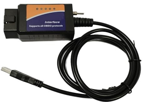 Elm 327 USB ELMCONFIG OBD2 MS HS OBDII OBD2 Switch Compatible Forscan