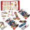 Finger Skateboard Adventskalender 2024, Fingerboard Adventskalender 2024 Kinder, Fingerboard Weihnachtskalender, Mini-skateboard Fidget Toys Für Jungs Herren