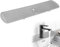 Paraspruzzi Lavello Cucina Grande, 61 X 14,5cm Tappetino Silicone Lavello, Tappetino Drenaggio Lavandino, Tappetino per Asciugatura Multiuso, Protezione Rubinetto e Tappetino di Scarico - Grigio