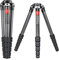 SUNWAYFOTO T3650CM Fiber Tripod for Video Camera Photography Weight Outdoor Tripod Waterproof,55.0lb Load