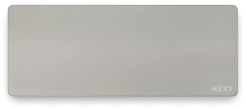 NZXT Mauspad MXP700 - MM-MXLSP-GR - 720 mm x 300 mm - schmutzabweisende Beschichtung - reibungsarme Oberfläche - weiche und Glatte Oberfläche - rutschfeste Gummiunterseite - grau