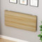 JYCCH Wandmontierter Klapptisch, klappbarer Computertisch, Schreibtisch, Küche, Esstisch, für Büro/Waschküche (Walnuss 50 * 30cm/20 * 12in)