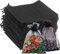 Puedno 100 PCS Organza Beutel mit Kordelzug, 7 × 9 cm Organza Säckchen Schwarze Organza Geschenk Schmuckbeutel für Hochzeit Süßigkeiten Party Weihnachten