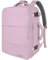 Taygeer Easyjet Cabin Bag 45x36x20 Underseat, Travel Backpack Women, Carry On Backpacks for Airplane, Luggage Rucksack for Plane, Hand Luggage Bag, Laptop Rucksack with Separate Shoe Pouch, Purple