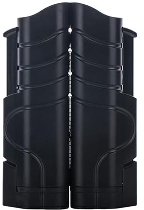 Fortitude Sports Tischtennisnetz | Tischtennisnetz für den Esstisch | einziehbares Tischtennisnetz | verstellbares, tragbares Reisenetz für drinnen und draußen (schwarz)