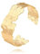 CANEVINKA Bracelet jonc délicat en or 18 carats pour femme Bracelet minimaliste en or pour filles, Or jaune, Pas de gemme