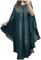 Beokeuioe Islamische Gebetskleidung Abaya Muslim Damen Einfarbig Flowy Robe Langarm Ramadan Roben mit Strassstein Elegant Jilbab Kleid Kleider Ohne Hijab Muslimische Mantel