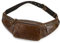 Leder Gürteltasche Taille Pack für Herren Frauen Reisen Wandern Laufen Hüfte Schlank Gürteltasche Geldbörse Brieftasche Vintage Crossbody Bag-1030 Kaffee