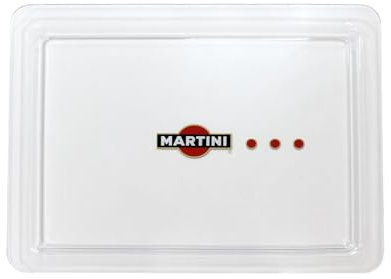 Orion91 Bandeja en Metacrilato Martini - Transparente 45x35x2cm - SpazioLuzio ;