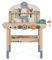 Rebecca Mobili Werkbank für Kinder aus Holz, Spielzeugbank, Montessori-Spiel, für Kinder ab 3 Jahren, Geschenkidee zu Weihnachten für Kinder - Maße HxBxT: 79,5 x 59,5 x 29,5 cm - Art. KR9009