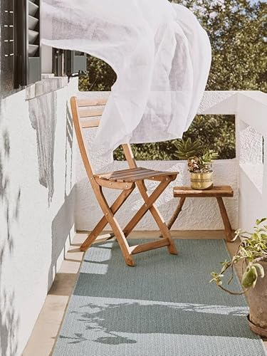 RugVista Clio In & Outdoor-Teppich, Rechteckig, 80 x 200 cm | Moderne, Niedriger Stapel, Nur Handwäsche, Oeko-Tex 100, UV-beständig, Diele, Patio