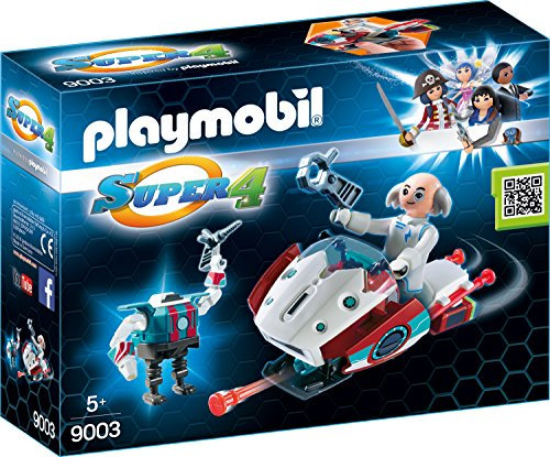 PLAYMOBIL 9003 Skyjet mit Dr X und Roboter