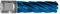 Karnasch 201313N038 38 mm Blue-Line Ringschneider/Kernbohrer (Universalschaft)