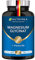 Magnesium Glycinat + Vitamin B6 | Optimale Bioverfügbarkeit | 1,5 Monatsvorrat | 90 Kapseln Hochdosiert Magnesiumcitrat + Bisglycinat OHNE Zusatzstoffe Entspannung Schlaf Muskeln Nerven Anti Stress