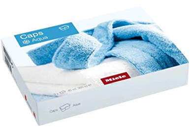Miele Aqua Caps Weichspüler für Frisch Duftende Wäsche, 9 x 40 ml