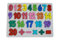 KanCai Zahlen-Holzpuzzle Grosse Bunte Nummern 1-20 Holzspielzeug für Spielerisches Lernen von Zahlen Kinderpuzzle für Spiel Spaß