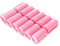 Lot de 36 bigoudis en mousse pour cheveux - Doux et flexible - Pour coiffure (rose)