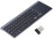 Teclado inalámbrico 2.4Ghz, Mini Teclado de Bolsillo con touchpad Sensible 1200 dpi, Teclado inalámbrico, Delgado para PC/Ordenador portátil/TV Box