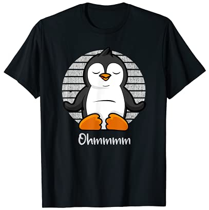 Meditation Pinguin - Yoga Pinguin T-Shirt