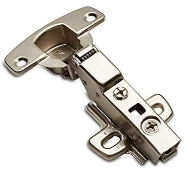 SOTECH Topfband Sensys 8645i T52 mit Dämpfung Mittelanschlag 110° | Halb Vorliegend Automatikscharnier mit Aufklipstechnik inkl Montageplatte (Höhe / Distanz: 1,5 mm) für Schrauben-ø 4,5 x 16mm