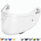 Everalo Kompatibel mit Agv K1 Visier - K3sv - K5 - K5s - K1s - S4sv - Horizon - Skyline - Strada - Stealth sv - Compact - Helmvisier Aftermarket Pinlock Ready (Transparent)