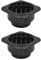 Carkio Warmluftauslass 75mm Auto Heizungsschlauch Rohrleitung Warmluftauslass Auto Standheizung Klimaanlage Lenkung 360 Grad drehbar,2er Pack