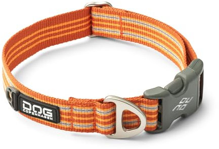 DOG Copenhagen Urban Style Halsband, Orange Sun, S