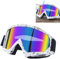 gotyou Occhiali Motocross Maschere,Bike Occhiali da motocross Occhiali,Occhiali regolabili Offroad Outdoor Occhiali antivento,Occhiali da moto Dirt,per mountain motocross, fuoristrada ATV, MX（Bianco）