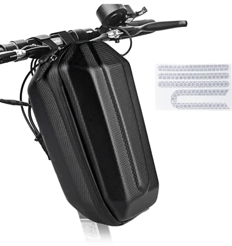 HOMURY E Scooter Tasche Lenkertasche Wasserfest 3L wasserdichte Rollertasche Front Tube Bag Scooter Lenkertasche Groß Wasserdicht Vordere Tasche Universal E Scooter Tasche