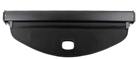 ARQRAY Für VW Für Touran 2006-2015 Kofferraumabdeckung Sicherheitsschild Heckgepäckvorhang Trennwand Privatsphäre Gepäck Sonnenschutz Rollo (Color : Schwarz)