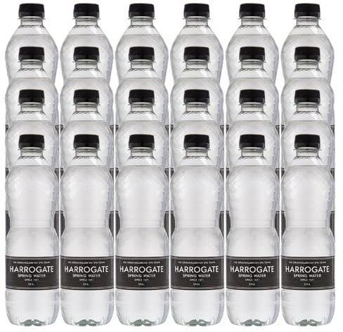24 x 500ml Harrogate Still Spring Water Premium Natural Mineral Water With Stable Mineral Content - Nature's Finest