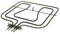 Resistencia superior para horno tipo Rex Electrolux Zanussi W 800 + 1750 AT 3970129015