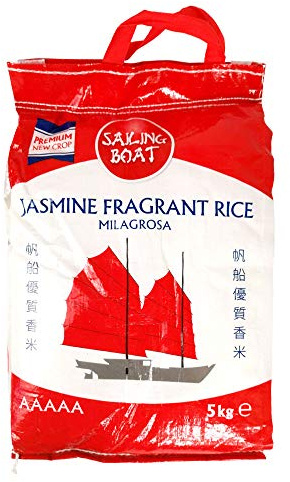 Sailing Boat Jasmine Fragrant Rice AAAAA 5kg
