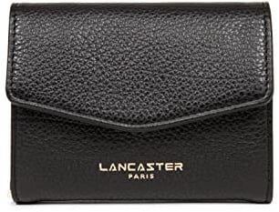 Lancaster | Dune - Portefeuille Cuir de Vachette Grainé Noir