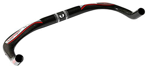 GRTE Fahrrad Bullhorn Lenker Carbonfaser,Fahrradlenker Vollcarbon-Bullhorn-Lenker Fiberglas-Flugzeuglenker TT-Lenker mit interner Ausrichtung 31,8 * 400 bis 460MM,31.8 * 440mm