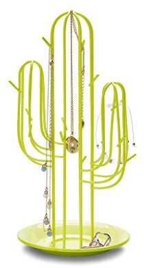 balvi Schmuckständer Cactus Grün Farbe Shaped Cactuses Ideal für Armbänder, Halsketten und Ringe Meta