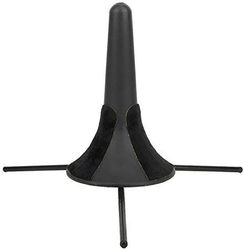 VBESTLIFE Trípode de Metal Ligero portátil para Trompeta, Accesorio de Soporte Plegable para trompetas, Actividades del Club Escolar, Accesorios de sinfonía