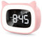 mizikuu Réveil Educatif, LED Veilleuses Pendules horloges de Chambre d'enfant Kid Sleep Jour/Nuit Lumineux, Snooze Réveil 5 Couleurs,18 Types de Musique, 2 Alarmes, Fille Garcon