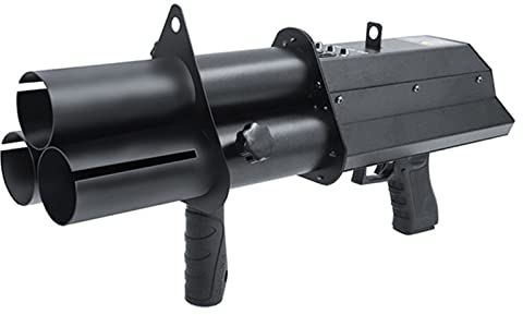 MINRUN Cañón Lanzador de Confeti Inalámbrico, Máquina de Chorro Profesional para Ambiente de Barra, Tirador Eléctrico para Fiesta, Club, Boda, Bar