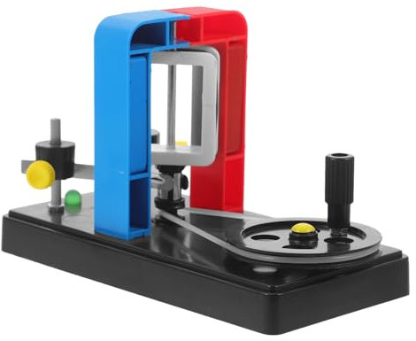 ULTECHNOVO hand generator dynamo motor generator hand crank generator Labs Generator DIY hand assembled Hand Cranked Generator emergency generator outside toys puzzle child plastic Battery