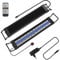 Yakimz LED Aquarium Beleuchtung, aquariumbeleuchtung 18W, 24/7 Modus Aquarium Licht, 5 DIY-Modi, einstellbare Helligkeit, 10-stufiges Dimmen, wasserdicht, für 55-80cm Süßwasser-Aquarien