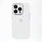 Babaco Ultra Hybrid Clear Phone Case with SILVER Metal Frame For Iphone 12/12 PRO