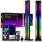 MIWATT Smart LED RGB Ultra Slim Ambient Light Metal Aluminium Housing con App Control e Music Sync Ritmo Mode, Warm Mood Lighting per Desktop Gaming, PC, TV, Decorazione della stanza