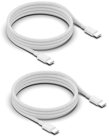 MJXYXCDH 60W USB C to USB C Charger Cable, 2Pack 2M Type C Fast Charging Cable Cord for Apple iPhone 15/15 Plus/15 Pro Samsung Galaxy S23 iPad Pro 12.9/10.9 inch 5/4th/Air/Mini MacBook Air