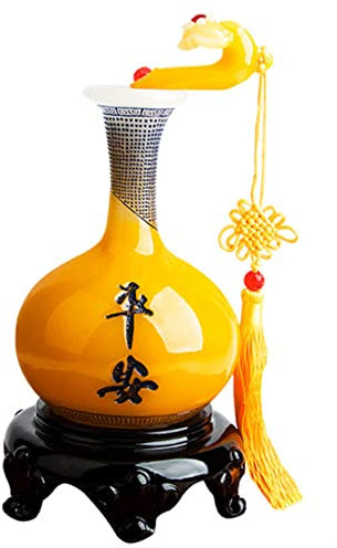 MUSISALY Vase Ruyi en Résine Décoration De Table pour Bourgeon Familial Pendaison De Crémaillère
