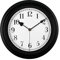 DIYZON Retro Wanduhr, 25 cm Klassische Leise Uhr ohne Ticken, Leicht Lesbare Ziffern, Hochwertige Quarzuhr Batteriebetrieben, Deko Schlafzimmer, Küche, Büro