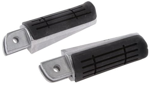 WOHOOD Repose Pieds Moto Paire de Repose-Pieds Gauche Droite pour Moto Support pour Ya&maha FZ6 pour Fazer S2 Appui Pied Moto