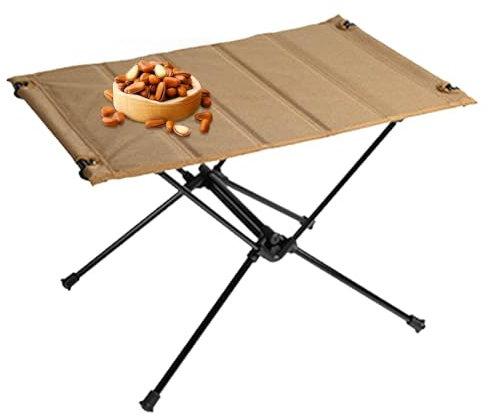 Tragbarer Klapptisch Campingtisch Leichter Outdoor-Tisch mit Tragetasche für Camping, Strand, Terrasse, Reisen und Picknick
